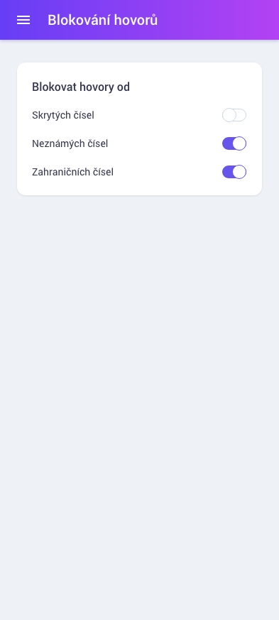 Blokování